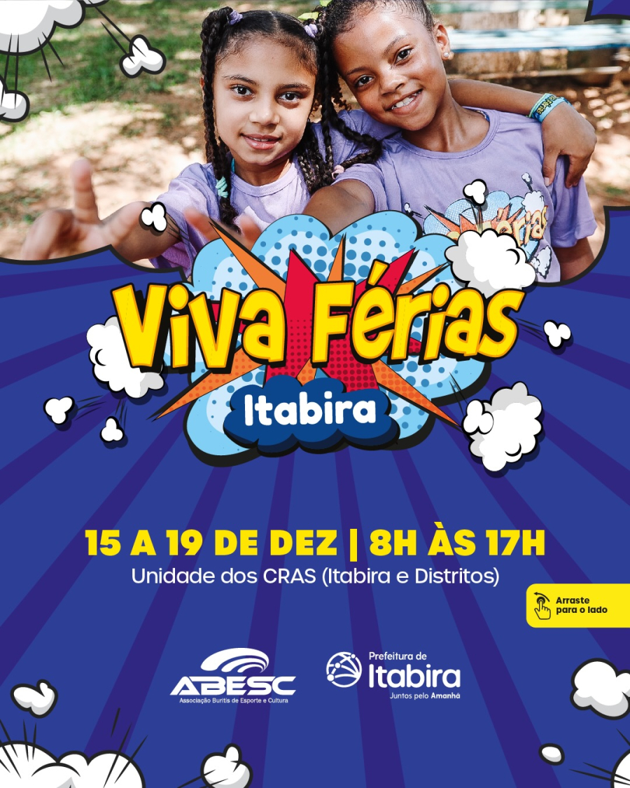 A Espera Acabou! As Férias Mais Épicas de Itabira Estão Chegando!