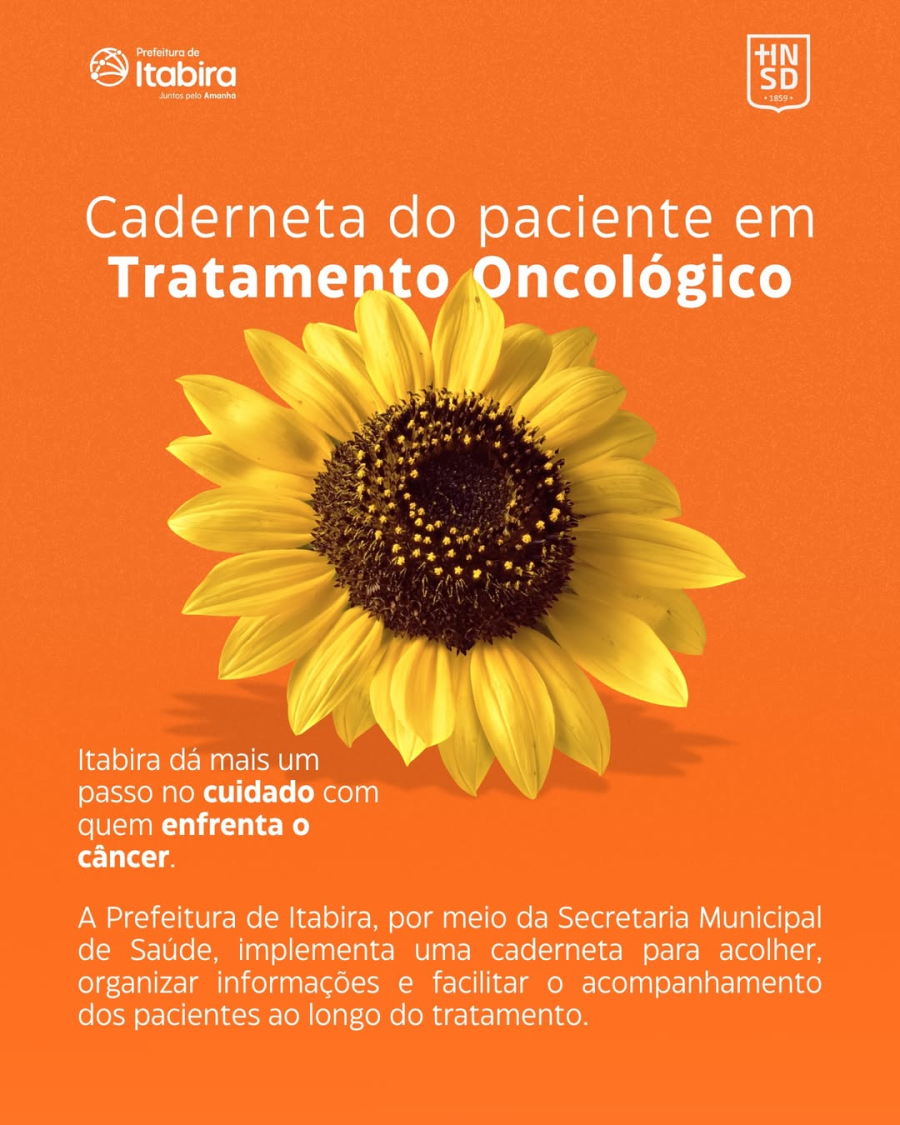 Mais Cuidado, Organização e Acolhimento: Itabira Implementa Caderneta para Pacientes em Tratamento Oncológico