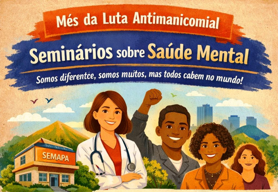 Itabira encerra Mês da Luta Antimanicomial com seminários sobre saúde mental e cuidado em liberdade