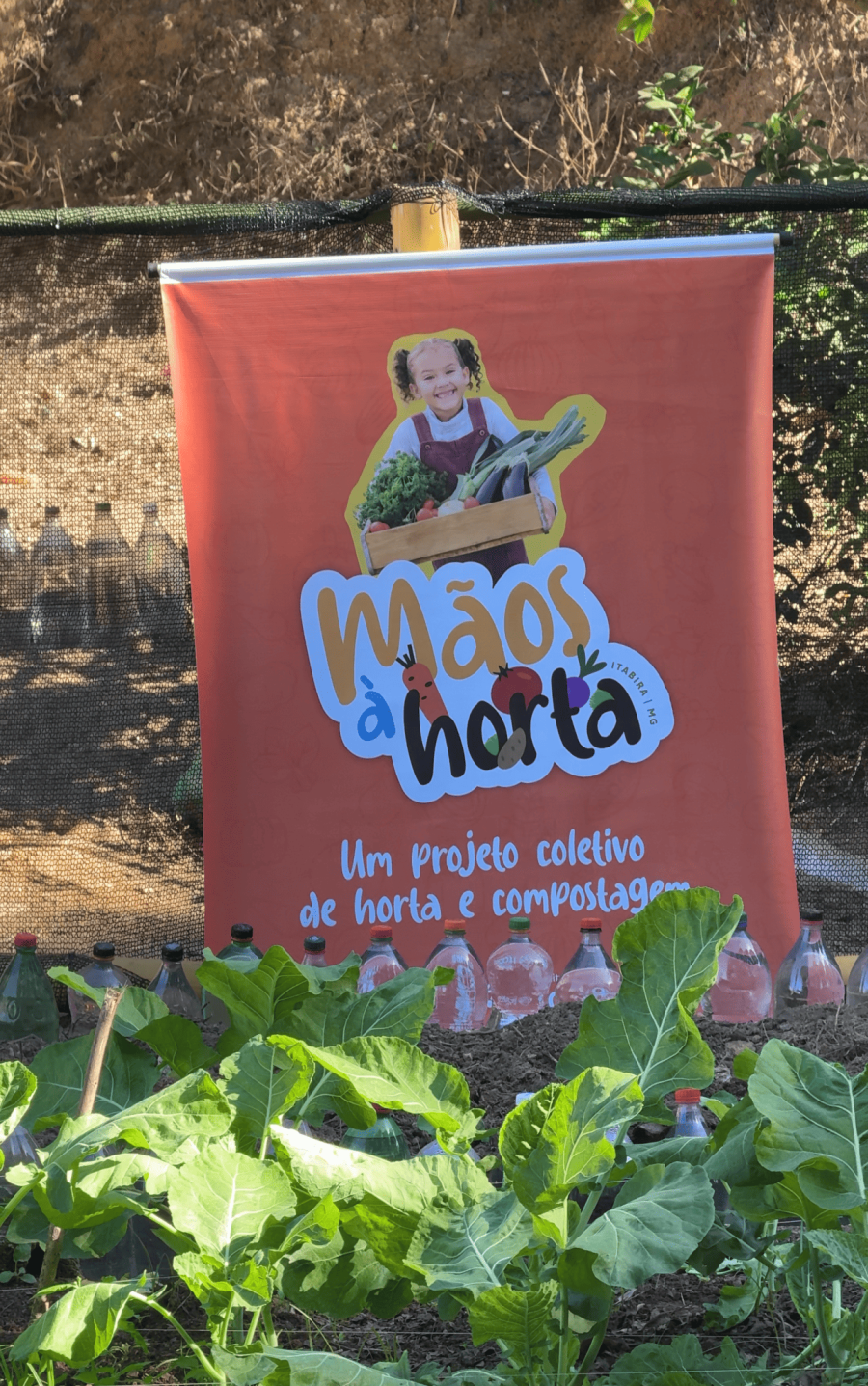 Projeto Mãos à Horta cresce e chega a novas escolas em Itabira
