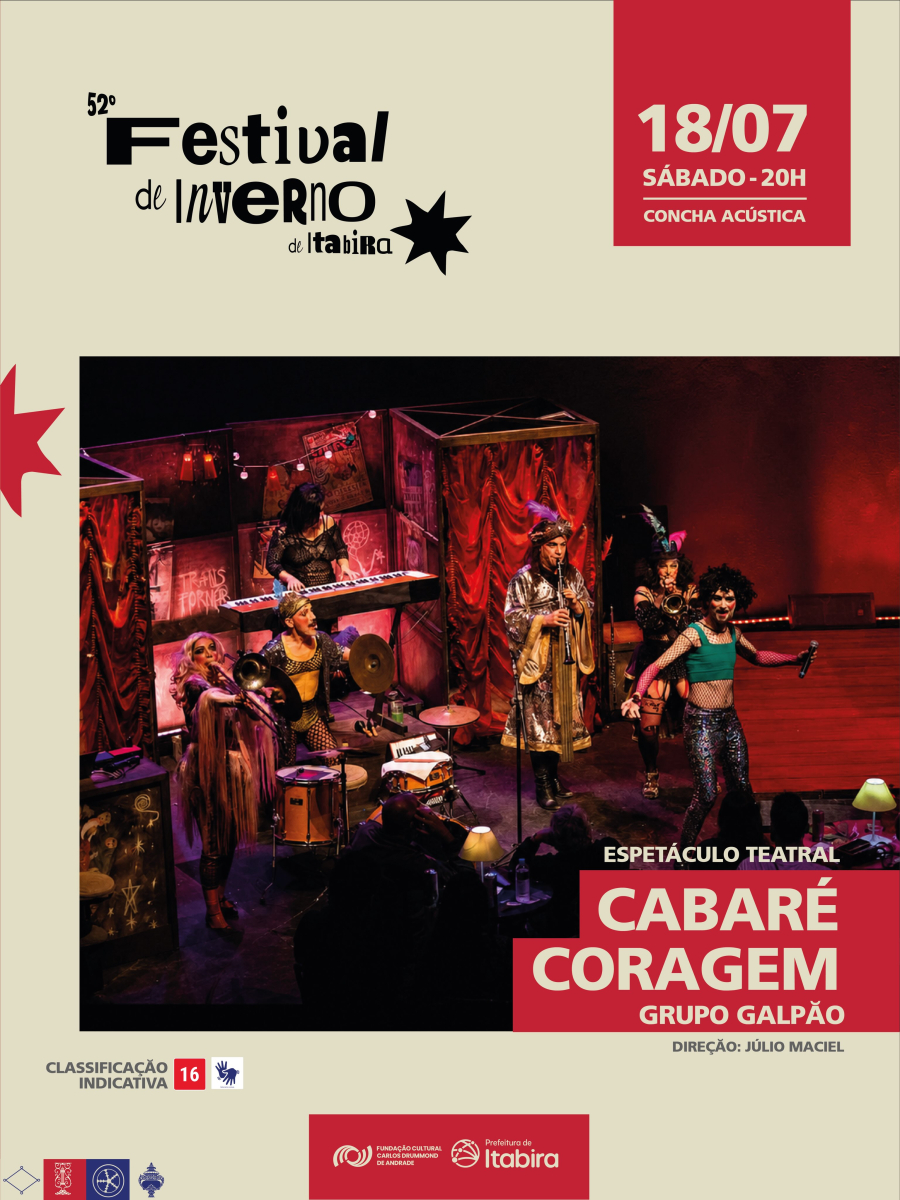 Arte, Resistência e Memória: 52º Festival de Inverno de Itabira Promove Encontro Histórico com Teuda Bara e Grupo Galpão