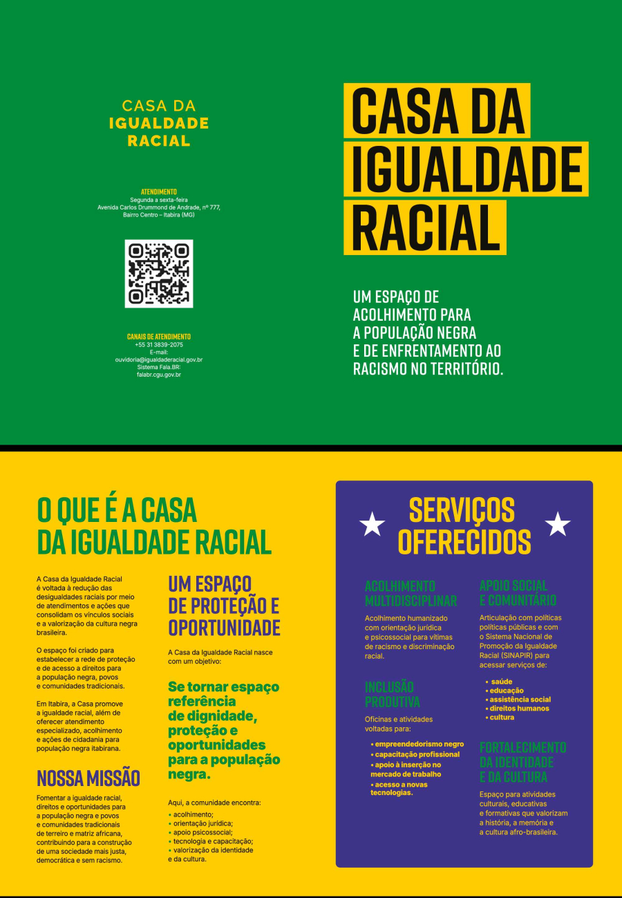 Casa da Igualdade Racial realiza primeira ação externa e leva informação à população