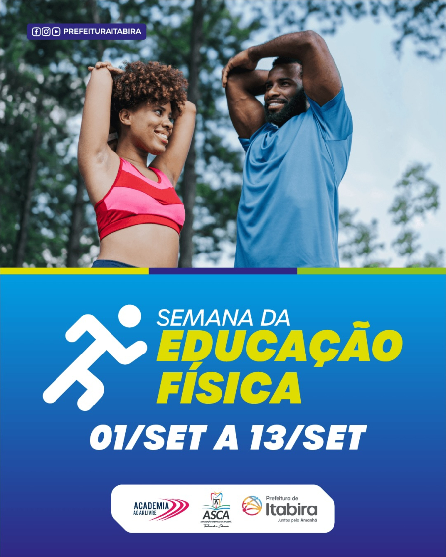 Uma semana pra lá de especial para a Educação Física!