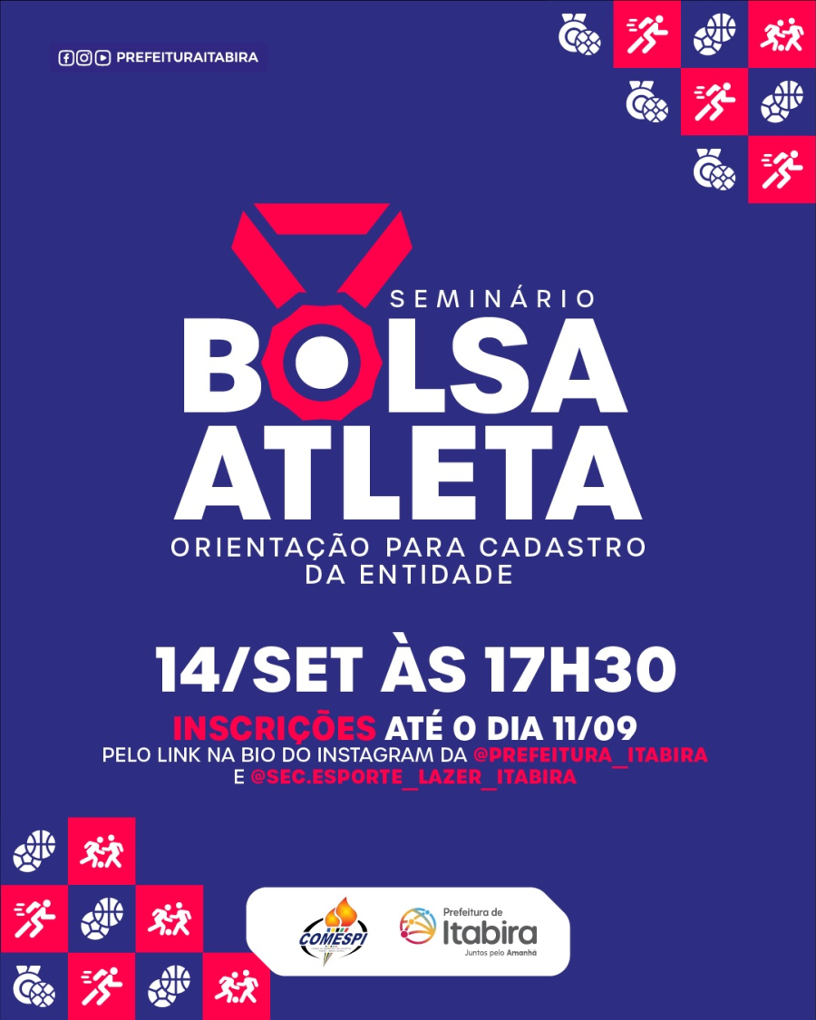 Seminário do Bolsa Atleta: Fortalecendo o Esporte e Valorizando Nossos Talentos em Itabira