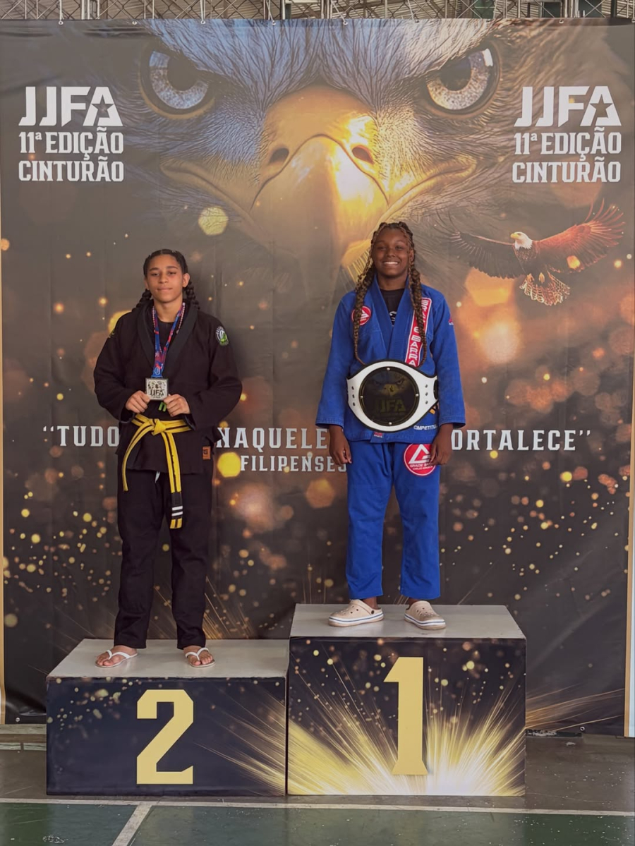 Competidora itabirana “Juju Emiliano” conquista título do Jiu-Jitsu For All